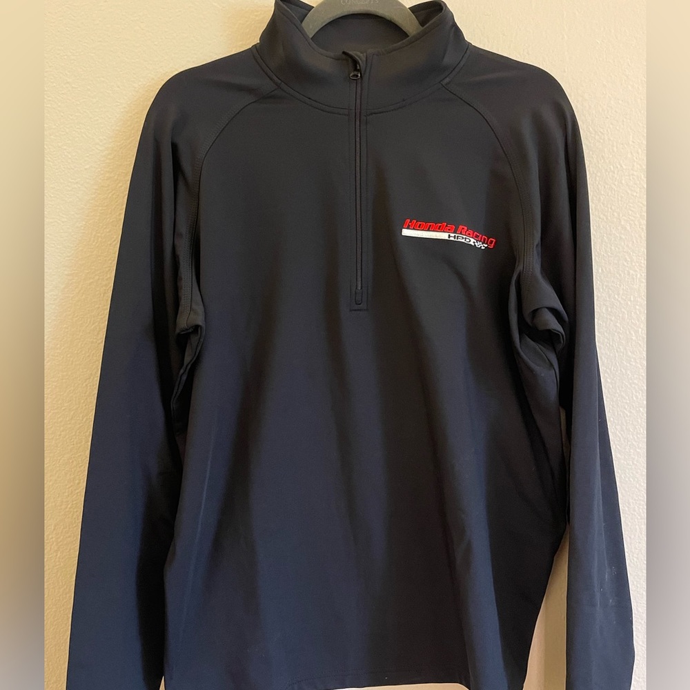 SportTek 1/4 Zip Honda Racing Long Sleeve